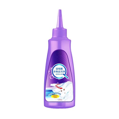 Fusselrollen für Tierhaare, extra klebrig, Reisefleckenentferner, Enzym-Wäsche-Fleckenentferner, Urcstyle, Wäschestoff, Fleckenentferner für Kleidung, Wäsche, 120 ml, Bio-Clean Hartfleck (A, von Generisch