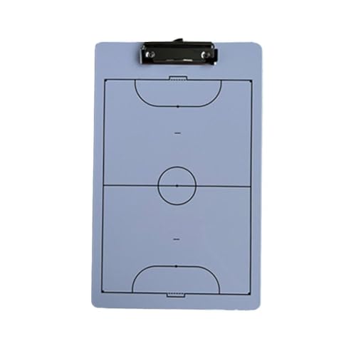 Futsal White Dry Erase Instructor Clipboard, Futsal Instructor Klemmbrett, weißes doppelseitiges Klemmbrett, Futsal Löschen Futsal Dry von Generisch