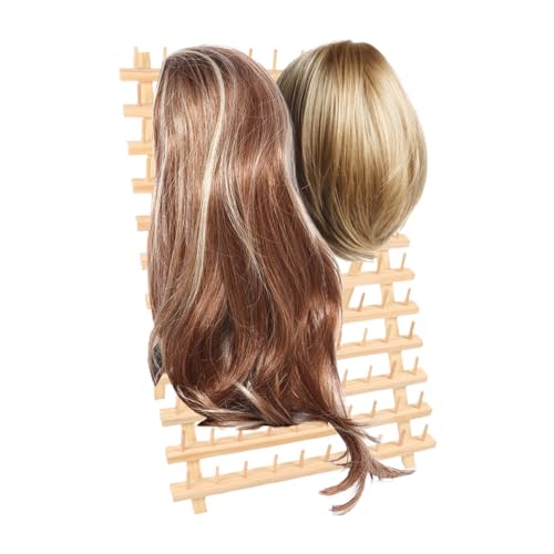 Garnspulenhalter | Holz Garnhalter Mit Klappbaren Beinen | Leichter Aufbewahrungsorganizer Für Schreibtisch Tisch Zuhause Arbeitsplatz Garnspulenhalter | Holz Garnhalter Mit Klappbaren Beinen | Leichter Aufbewahrungsorganizer Für Schreibtisch Tisch Zuhause Arbeitsplatz von Generisch