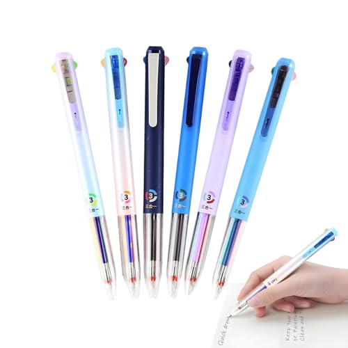 Gel Pens, 18 Color Ink Ballpoint Pens, 0.5mm Fine Tip, 6 Piece Smooth Writing Stationery Set, Essential School Supplies for Home, Art Projects, Journaling, Drawing, Note-Taking Gel Pens, 18 Color Ink Ballpoint Pens, 0.5mm Fine Tip, 6 Piece Smooth Writing Stationery Set, Essential School Supplies for Home, Art Projects, Journaling, Drawing, Note-Taking von Generisch