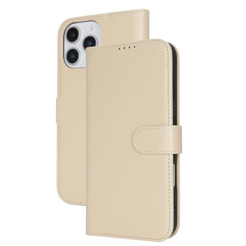 Geldbörsenhülle für iPhone 16/16 plus/16 pro/16 pro max, Magnetverschluss, Kartenhalter, Ständer, Lederhülle, Flip-Wallet-Handyhülle von Generisch