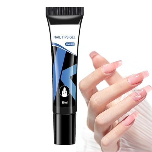 Gelnagellack, Nagelklebgel,Nagelerweiterung Gebäude Gel Extra Starker Kleber | Langlebige Tipps für Kunstdesign, Fingernagelpolierbasis für Anfänger und Fachleute Gelnagellack, Nagelklebgel,Nagelerweiterung Gebäude Gel Extra Starker Kleber | Langlebige Tipps für Kunstdesign, Fingernagelpolierbasis für Anfänger und Fachleute von Generisch