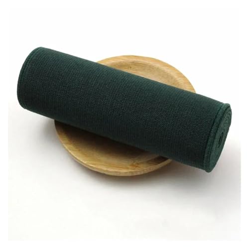 Generisch 1/2/3/5meter 10 cm Breite Elastizbänder for Bundesstrecke Gummibänder Elastics Band Kleidung Federgürtel Nähzubehör(DarkGreen,2METERS_10CM) von Generisch