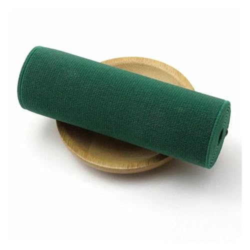 Generisch 1/2/3/5meter 10 cm Breite Elastizbänder for Bundesstrecke Gummibänder Elastics Band Kleidung Federgürtel Nähzubehör(Green,2METERS_10CM) von Generisch