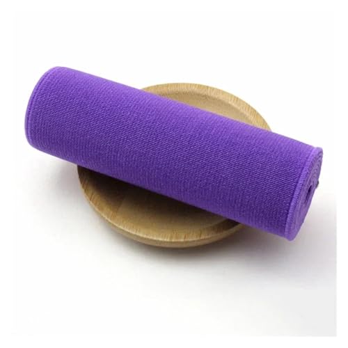 Generisch 1/2/3/5meter 10 cm Breite Elastizbänder for Bundesstrecke Gummibänder Elastics Band Kleidung Federgürtel Nähzubehör(Purple,2METERS_10CM) von Generisch