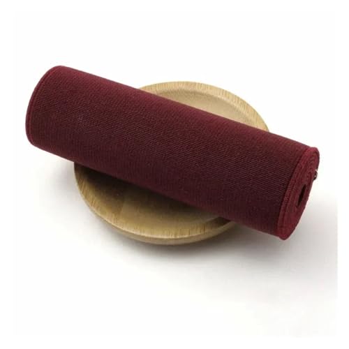 Generisch 1/2/3/5meter 10 cm Breite Elastizbänder for Bundesstrecke Gummibänder Elastics Band Kleidung Federgürtel Nähzubehör(Wine,2METERS_10CM) von Generisch