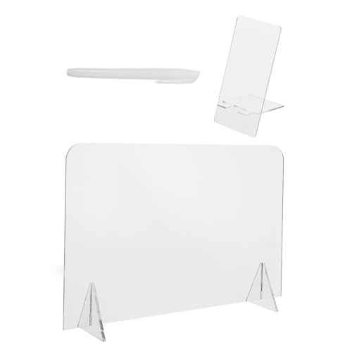 Generisch 1 Acryl Notiztafel Zeichentabletts Für Whiteboards Zeichenbrett Zeichenblock Für Skizzenblock Zeichenblock Weiße Tafel Für Studenten Nachrichtenfeld Aus Kunststoff von Generisch