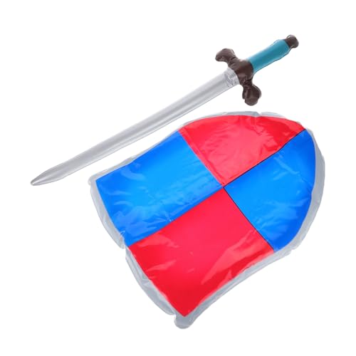 Generisch 1 Satz Aufblasbares Schildspielzeug Cosplay Schild Schildspielzeug Für Aufgeblasener Schwertschild Aufblasbares Kinderspielzeug Cosplay-zubehör Für Pvc von Generisch