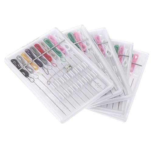 Generisch 1 Satz Nähgarn-kit Für Hotel Stoff Stickfaden Nähzeug Reisen Mini-nähset Stickgarne Nähen Sewing Accessories Needle and Thread Nähset Für Zu Hause Nähgarn Für Zu Hause 5 Packungen von Generisch