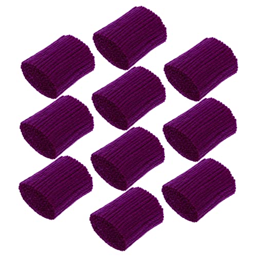 Generisch 10 Rollen Stickgarn Für Teppiche Vorgeschnitten Häkelnadelhaar Teppich Herstellung Kit Riegelhaken-sets Tuftinggarn Teppichhakengarn Klobiger Faden Mesh- Acryl Violett von Generisch