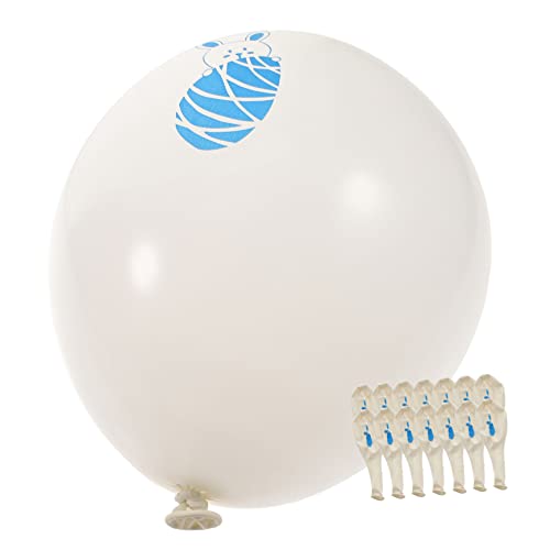 Generisch 100St Hasenballon Gänseblümchen Ballons Ballonbogen-Kit Blase Ballonbogen-Clips kindergeburtstags dekoration ostern luftballons frühlingsparty party feier ballon Sky-blue von Generisch