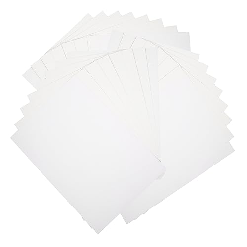 Generisch 100st Handgemachte Marmelade Papierhandwerk Farbiges Druckerpapier Farbiges Baupapier Faltpapier Selber Machen Diy Liefert Kreatives Handgemachtes Diy-papier Papierstau Weiß von Generisch