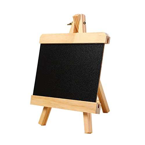 Generisch 1stk Mini-zeichenbrett Kreide Whiteboard Rustikale Mini-tafel Planke Wiederverwendbare Mini-tafel Tafel Tafel Zeichnung Tischplatte Zeichenblock Für Holztafel Black Hölzern von Generisch