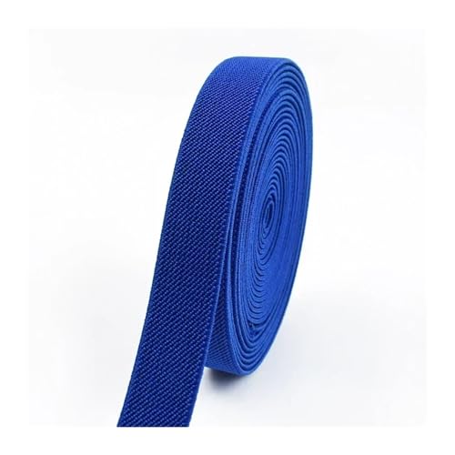 Generisch 2/5meter 20-50 mm Elastizbänder Hosen Rock Rock Gummi-Band-Stretch-Gurtbänder Kleidung Nähzubehör(RoyalBlue,2METERS_38MM) von Generisch