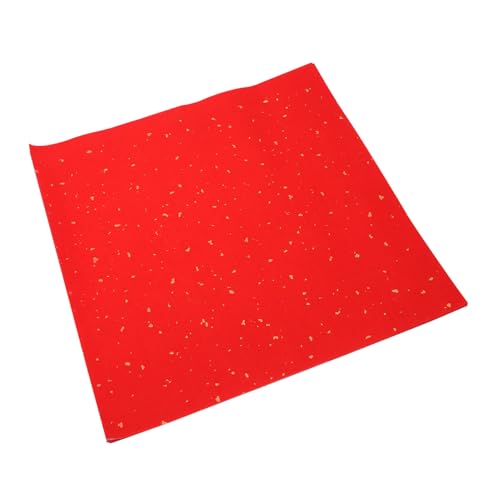 Generisch 2 Sätze Couplet-papier Decoupage Luftauslassclip Topf Dampfkorb Obstschalen Für Die Theke Teller Planke Seidenpapier Für Verpackungszwecke Trennpapier Abdecken Em Rot 40 Blatt * 2 von Generisch