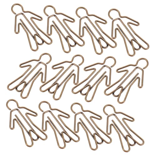 Generisch 20st Büroklammer Clips Klemmen Lebensmittelklammern Beutelverschlussklammern Papier Essensclips Clips Für Lebensmittelbeutel Mittlere Heftklammern Mini-stifte Miniclips Metall von Generisch