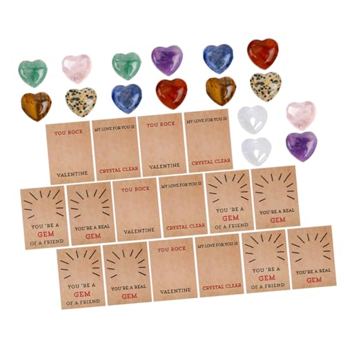 Generisch 24 Sets Valentinstagsgeschenk Geschenkkartenkarten Valentinstagkarten Mit Tasche Valentinstag Austauschkarten Für Valentinstag Partygeschenke Aus Acryl von Generisch