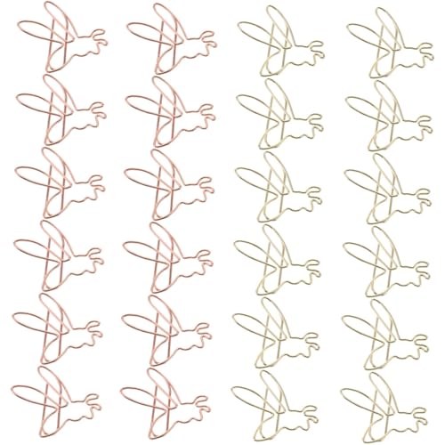 Generisch 24st Büroklammern Für Die Schule Büroklammern Für Dokumentenpapier Zarte Büroklammern Jumbo-büroklammern Dip-clips Kleine Papierklammer Büroklammern Dokumentieren Zinklegierung von Generisch