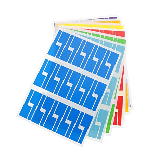 Generisch 40 Blätter Kabeletikett auf Etikett schreiben Leistung sicher Schutz aus kabelbeschriftung kabelmarker Etiketten für die Kabelorganisation Kabelbeschrifter pp synthetisches Papier von Generisch