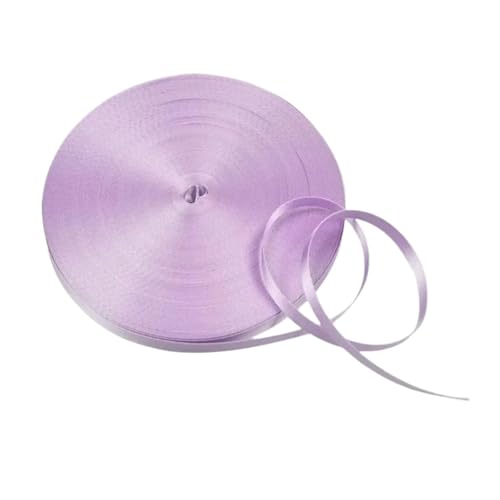 Generisch 45 Meter 10 mm Nylon-Gurtband, Gürtelbänder, dekoratives Band, Lanyards, Schrägband, DIY handgefertigtes Nähzubehör(LightPurple) von Generisch