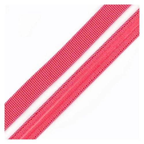 Generisch 5-50meter 10 mm Nicht-Schlupf-Gummibänder Silikonbänder for BH Unterwäsche Schultergurte Nähen Gummi-Bänder Kleidungsstückzubehör(1012,20METERS_10MM) von Generisch