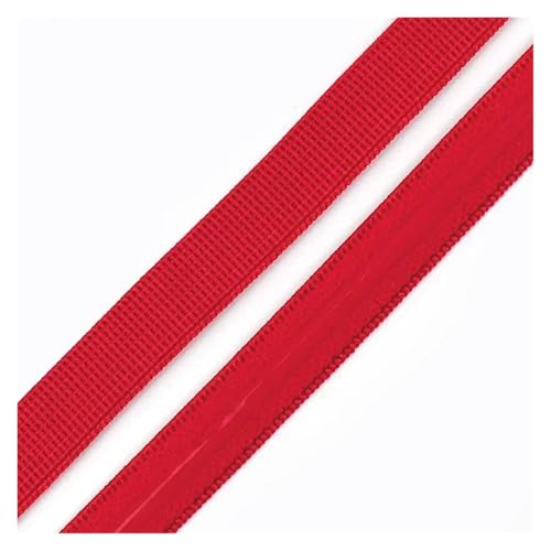 Generisch 5-50meter 10 mm Nicht-Schlupf-Gummibänder Silikonbänder for BH Unterwäsche Schultergurte Nähen Gummi-Bänder Kleidungsstückzubehör(1013,20METERS_10MM) von Generisch