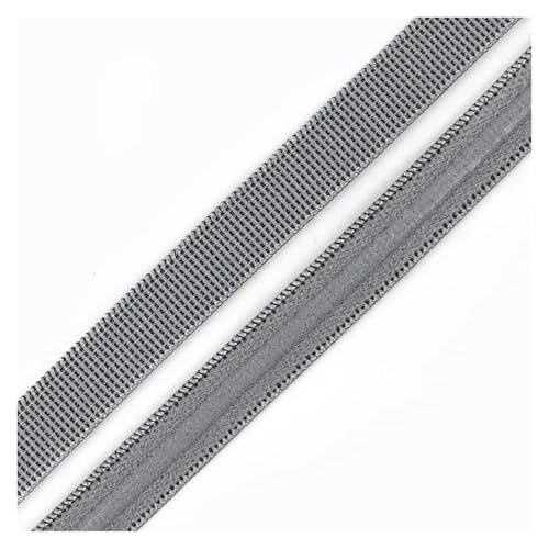 Generisch 5-50meter 10 mm Nicht-Schlupf-Gummibänder Silikonbänder for BH Unterwäsche Schultergurte Nähen Gummi-Bänder Kleidungsstückzubehör(1025,50METERS_10MM) von Generisch