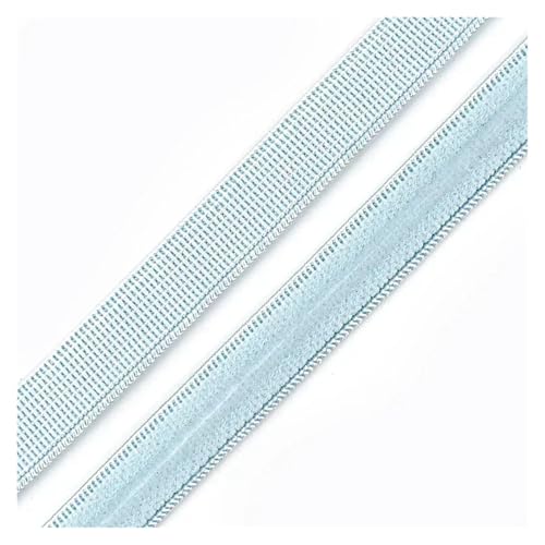 Generisch 5-50meter 10 mm Nicht-Schlupf-Gummibänder Silikonbänder for BH Unterwäsche Schultergurte Nähen Gummi-Bänder Kleidungsstückzubehör(1033,10METERS_10MM) von Generisch