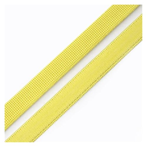 Generisch 5-50meter 10 mm Nicht-Schlupf-Gummibänder Silikonbänder for BH Unterwäsche Schultergurte Nähen Gummi-Bänder Kleidungsstückzubehör(1048,30METERS_10MM) von Generisch