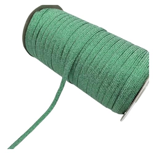 Generisch 5 Yards 6mm Glitter Elastisches Band Nähen Elastisches Band FIAT Gummiband for Taille Band Stretch Seil Elastisches Band(13,1 Roll 135yards) von Generisch