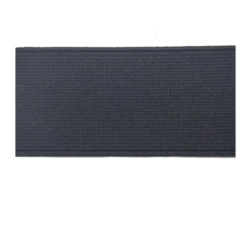 Generisch 8 Meter 20–50 mm breite elastische Bänder, 1,2 mm dicker Bund, Gummiband for Nähen von Kleidung, Hosen, Unterwäsche, Stretchband(S031,8METERS_50MM) von Generisch