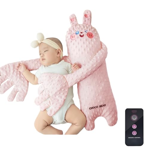 Generisch Choco Bear for Babies, Choco Bear Baby Patter, Baby Butt Patter for Sleep, Hugs Sleep, Anti Startle and Jumping Artifact (Pink) von Generisch