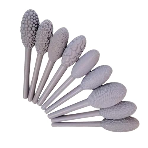 Generisch Clay Texture Tools, Pattern Rollers, Pottery Clay Sculpting Accessories, Size About 1x1x7.5cm Art Projects Single Head Engraving Tool for Crafts and Creations Weight 54g von Generisch