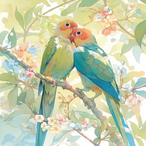Generisch Diamond Painting Erwachsene Eckige Steine Set, Diamant Painting Bilder Parrot, 5d Diamond-Painting, DIY Vollbohrer Diamanten Malerei Mosaik Bastelset für Wanddekorationen 60x60cm 675 Generisch Diamond Painting Erwachsene Eckige Steine Set, Diamant Painting Bilder Parrot, 5d Diamond-Painting, DIY Vollbohrer Diamanten Malerei Mosaik Bastelset für Wanddekorationen 60x60cm 675 von Generisch