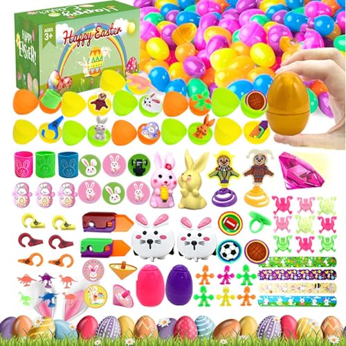 Generisch Easter Egg Fillers Kits, Egg Fillers Toys, Creative Easter Basket Stuffers, Toddler Easter Favors, Kids Easter Fillers, Easter Egg Stuffer Kit, Safe Egg Fillers for Kids (ABS) von Generisch