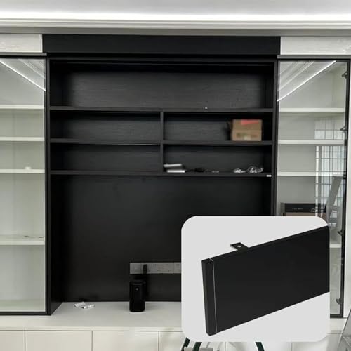 Generisch Extra Lange Deckenvorhang-Parmet-Box – Dekorative Vorhangschienen-Abdeckung für Schlafzimmer und Wohnzimmer – Stilvolles Gesims-Blende für Elegante Fensterbehandlung Generisch Extra Lange Deckenvorhang-Parmet-Box – Dekorative Vorhangschienen-Abdeckung für Schlafzimmer und Wohnzimmer – Stilvolles Gesims-Blende für Elegante Fensterbehandlung von Generisch