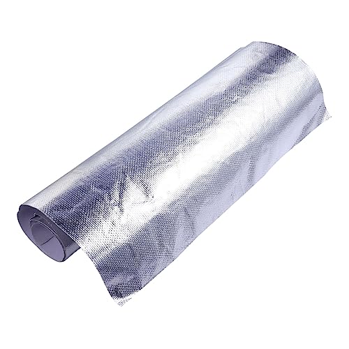 Generisch Folienband Aluminiumfolienstift Thermal- Schild Des Bodentunnels Maschine Bausatz Hitzeschutztuch Arbeitsplatte Silbernes Klebeband Aus Aluminiumfolie Wickeln Silver Glasfaser von Generisch