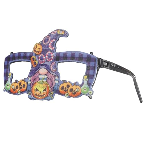 Generisch Halloween-Partybrille für Kinder,Halloween-Kostüm-Partybrille | Lustige Design-Brillen, Foto-Requisiten, Zubehör,Partyzubehör, Kostümzubehör, Partygeschenkgläser für Kinder und Erwachsene von Generisch