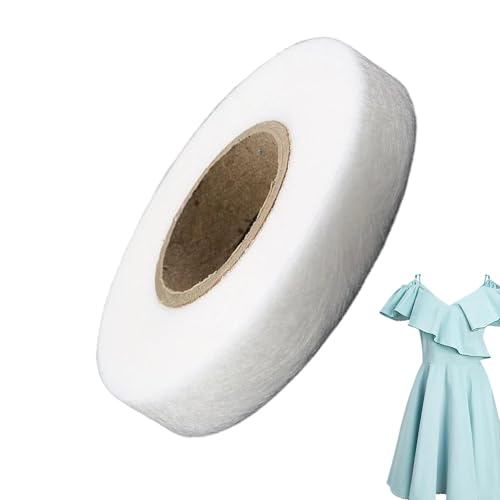 Generisch Iron on Hem Fabric Tape, Double Sided Adhesive for Pants Shortening, No Sew Sewing Accessory for Quick Clothing Alterations on Lace, Jeans, and Various Fabrics von Generisch