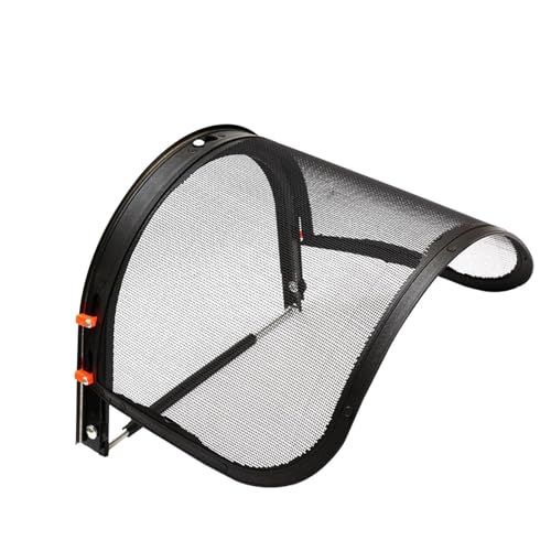 Generisch Mesh Facepiece for Chainsaw Use | Durable Forestry Safety Equipment | 90-Degree Rotatable Steel Wire Face Shield for Optimal Vision and Protection During von Generisch