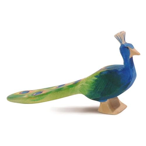 Generisch Ostheimer - 11844 - Pfau, Holz, 13cm x 3cm x 8cm von Generisch