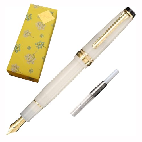 Generisch 【SAILOR】 Pro Gear Slim Shikiori Füllfederhalter (EF) mit Konverter &Bleistiftbox, (japan import) (Harvest Moon (11-1224-103,EF)-Gift) von Generisch