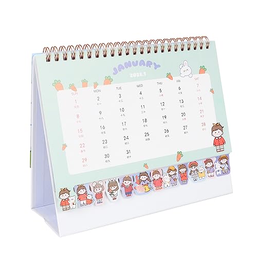 Generisch Tischkalender 2023 Mini-tischkalender Tragbare Staffelei Mädchen Monatlicher Tischkalender Blätterkalender 2023 Stehpult Teenager Desktop-kalender 2023 Nacht Violet Papier von Generisch