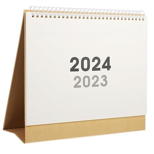 Generisch Tischkalender 2024 Kühlschrank Kalender Poster Planke Monatskalender Für Den Täglichen Gebrauch Spule Spiralkalender Desktop-kalender 2023 Staffelei-flip-kalender Papier von Generisch