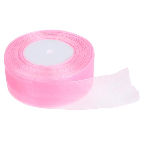 Generisch Transparentes Organza-chiffonband, 3,8 Cm Breit, Satinband, Dekorative Brautsträuße, Kuchenbänder Für Hochzeiten, Handgefertigte Schleifen Und Geschenkverpackungen, 45 M von Generisch