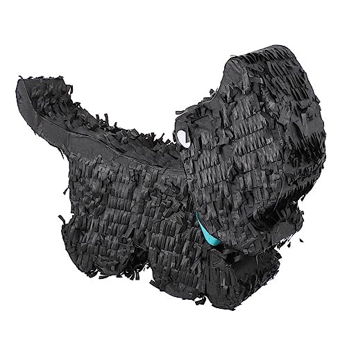 Generisch kleine schwarze Hundepiñata spaß party für candys Süßigkeiten Pinata Mini- Tiere Outdoor- für Piñata- in Hundeform Papier Black von Generisch