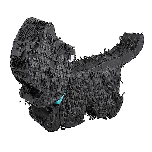 Generisch kleine schwarze Hundepiñata spaß party für dekoäste Kindergeburtstag Outdoor- Hund Plüsch Geburtstag Pinata- für Papier Black von Generisch