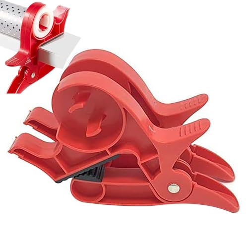 Geschenkpapier-Tischhalter, Geschenkbandspender, Geschenkpapierhalter-Clips, Bandschneidespender, Klebebandspender zum Sichern Ihrer Geschenkpapierrolle von Generisch