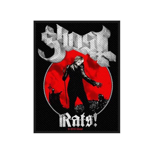 Ghost Aufnäher Patch Rats von Generisch