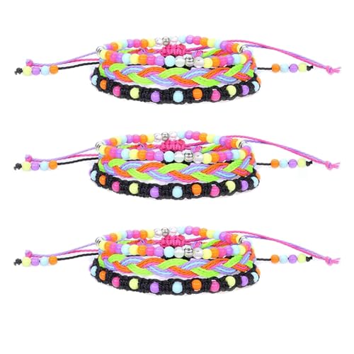 Giugt CLS561 Armbänder für Teenager, Mädchen, Kinder, Freundschaftsarmbänder für Mädchen, Party, Teenager-Mädchen, CLS561 (C, Einheitsgröße), 12 Stück von Generisch